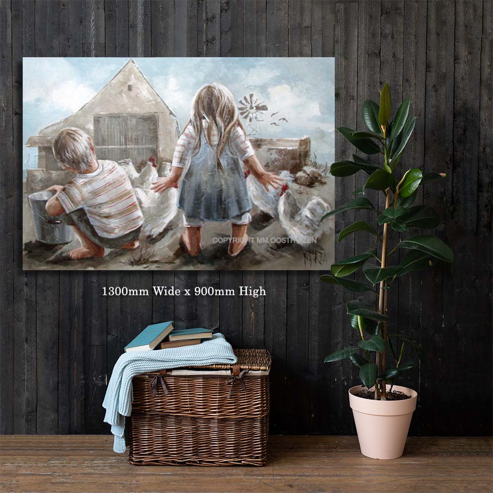 Op 'n dag | Canvas Prints