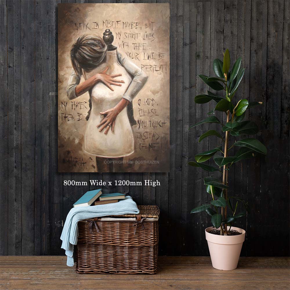 Touched by love  | Canvas Prints