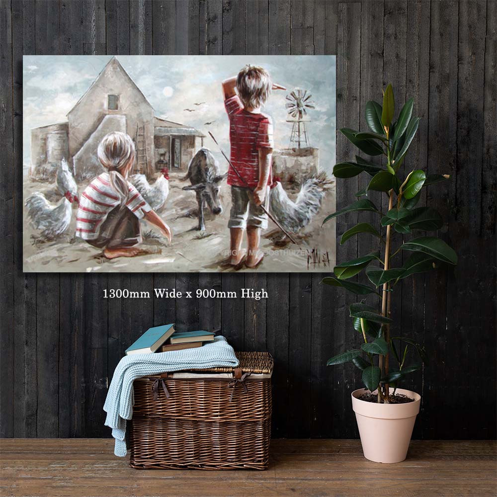 Op 'n dag | Canvas Prints
