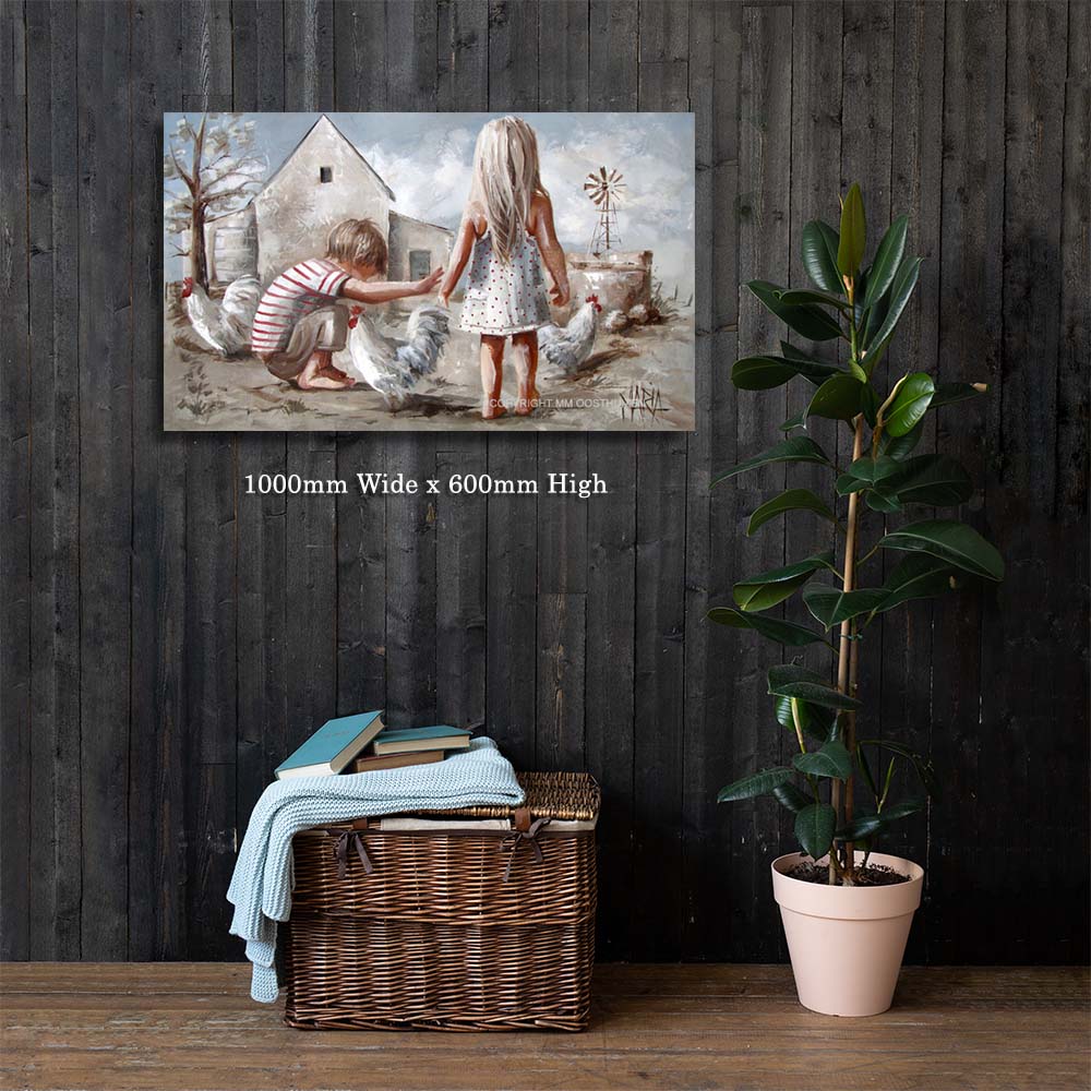 Plaas vars  | Canvas Prints