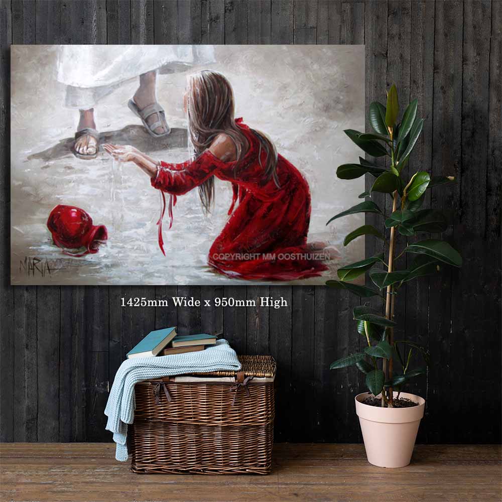 Die Alabaster Fles | Canvas Prints