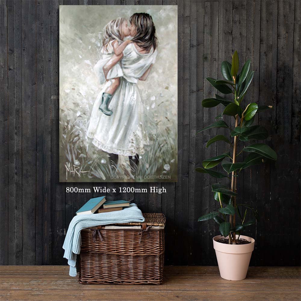 Lief vir mamma  | Canvas Prints