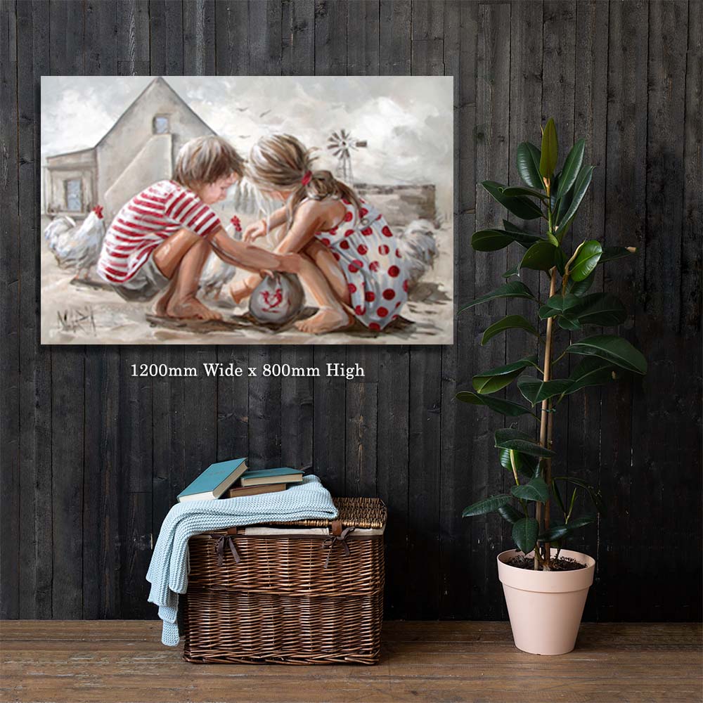 Sak pitte  | Canvas Prints
