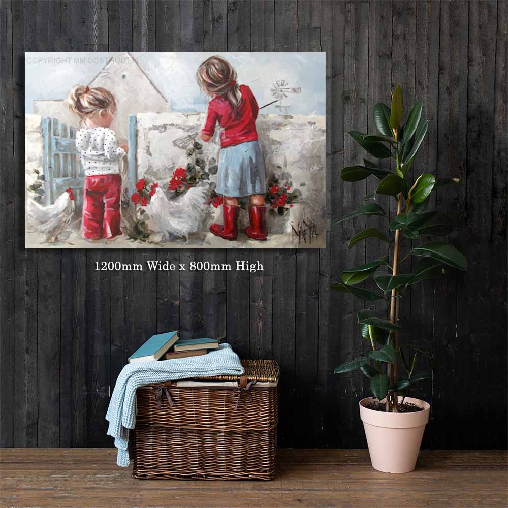 Harde werk  | Canvas Prints