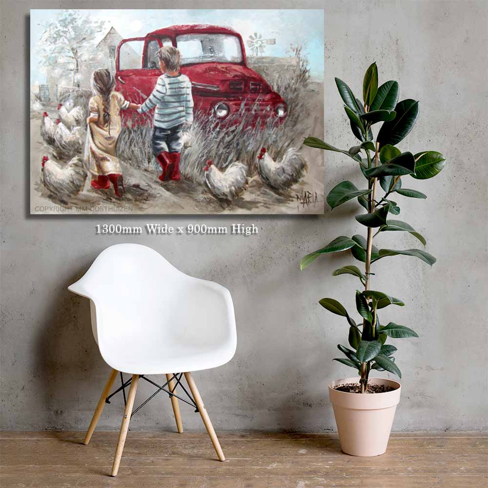 Skemer trokkie | Canvas Prints