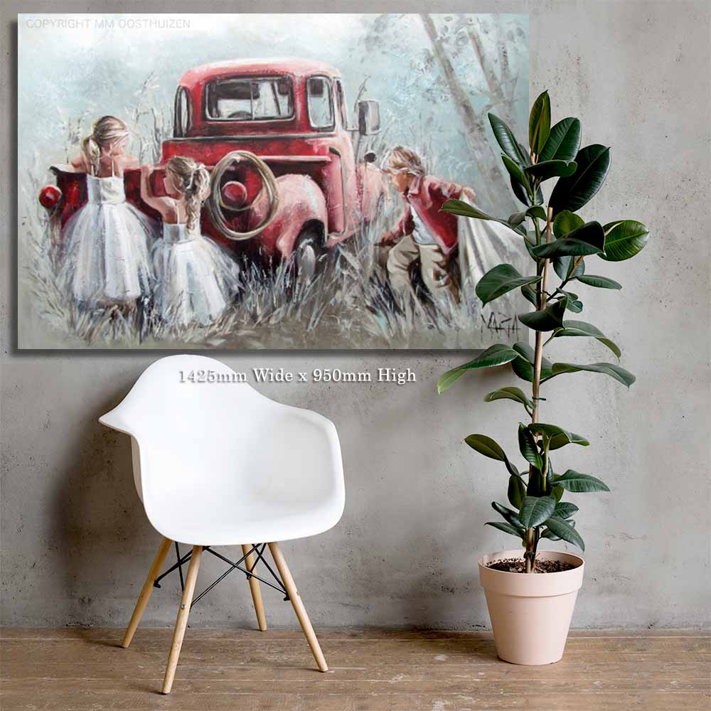 Speel om die trok | Canvas Prints