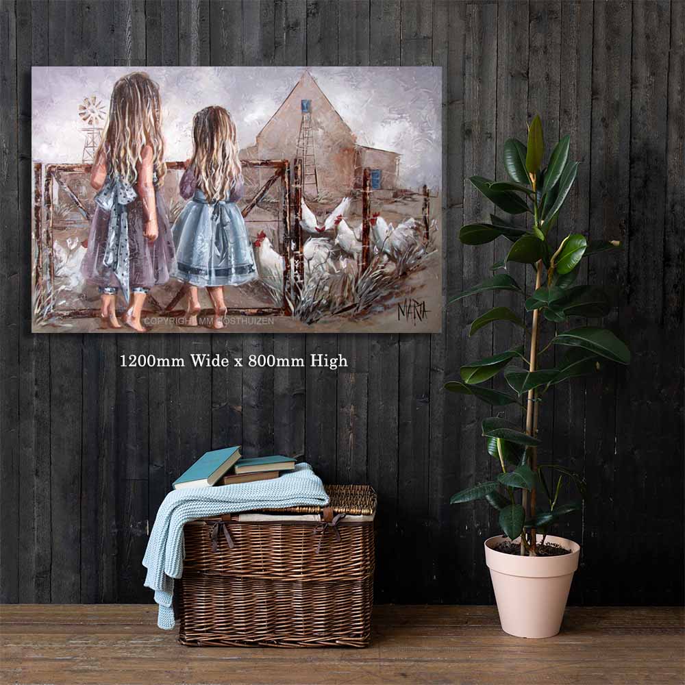 Kom kry my by die hek | Canvas Prints