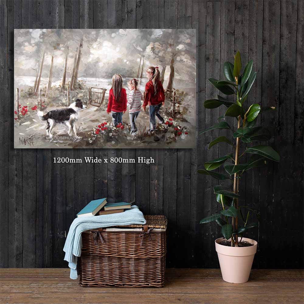 Moet die hond dan saam? | Canvas Prints