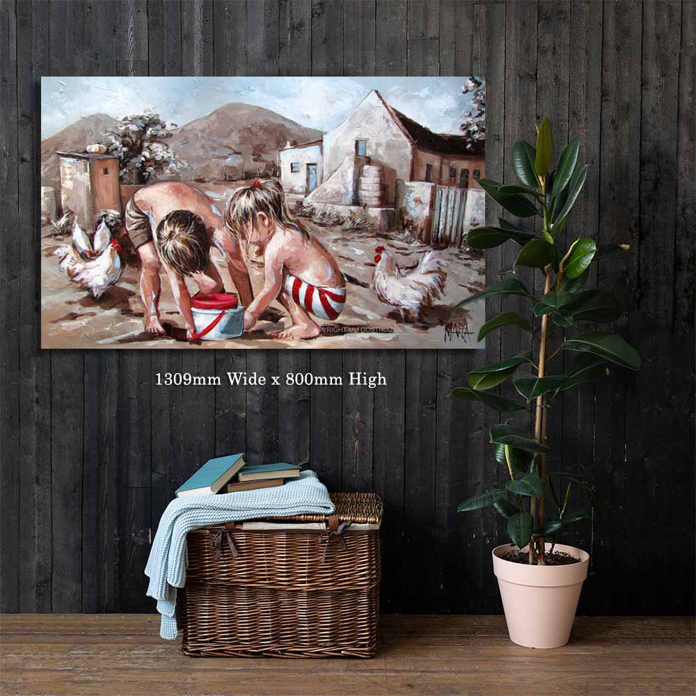 Ouma Mostert se huis | Canvas Prints