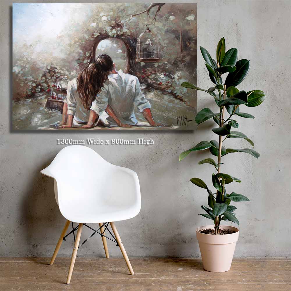 Love picnic | Canvas Prints