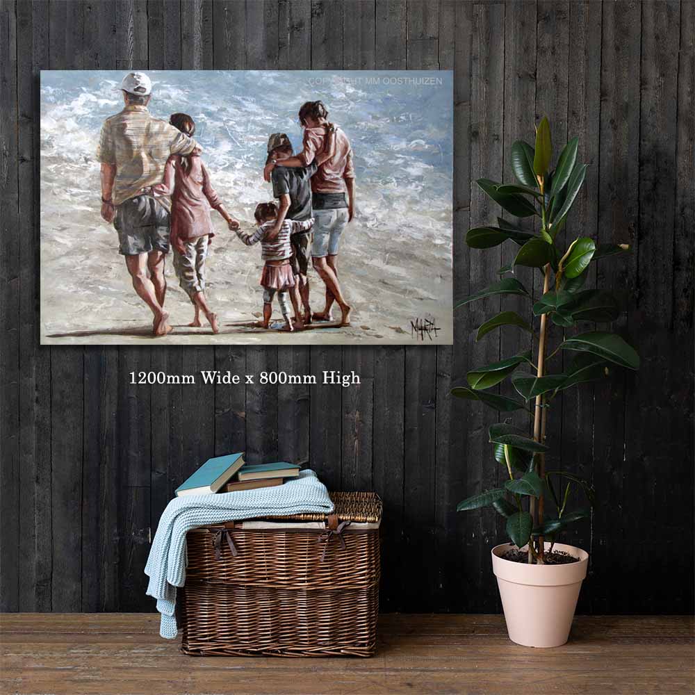 Die Du Plessis gesin | Canvas Prints