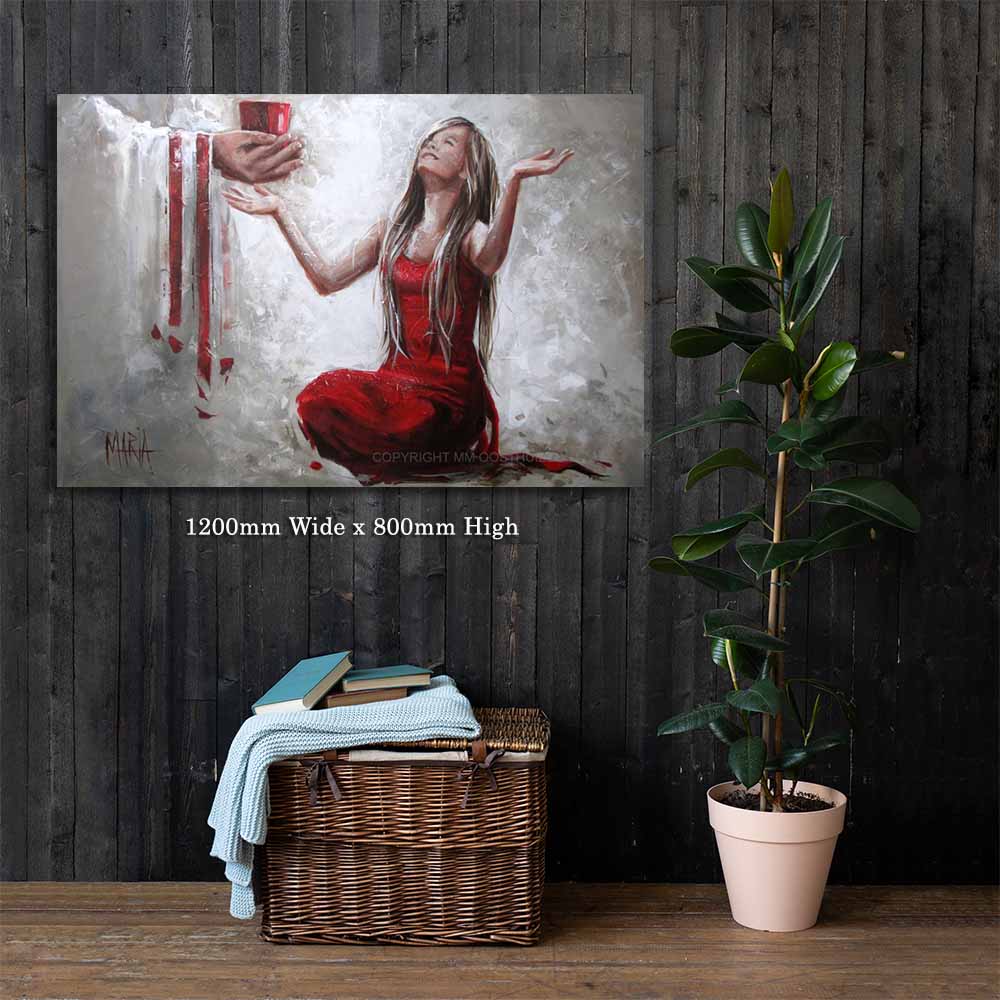 Let my life song sing Hallelujah | Canvas Prints