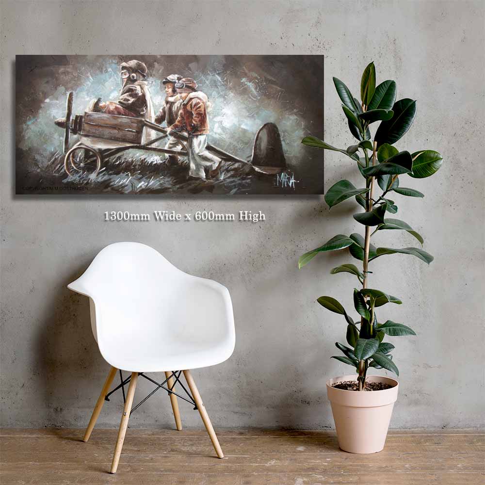 Kom ons gaan vlieg | Canvas Prints