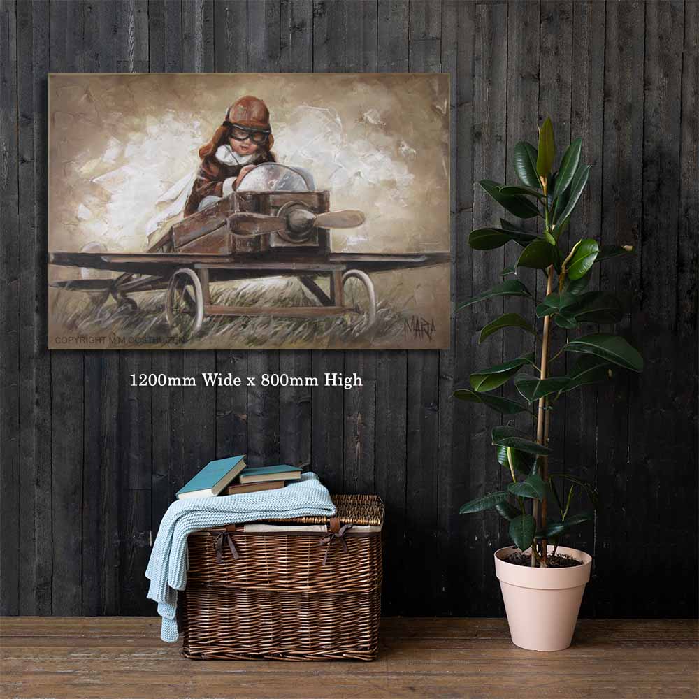 Wens ek kon vlieg | Canvas Prints