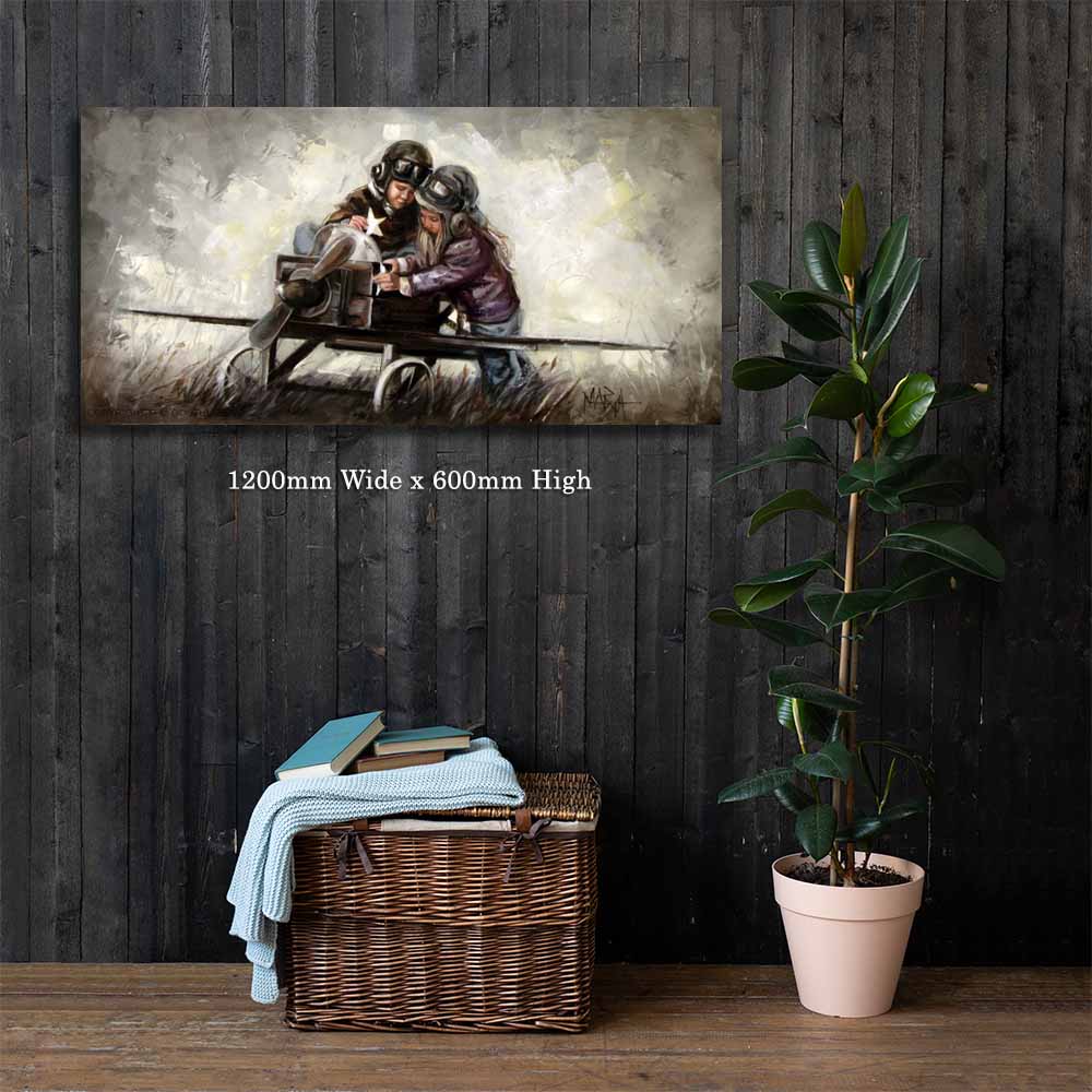 Kom ons maak hom mooi | Canvas Prints