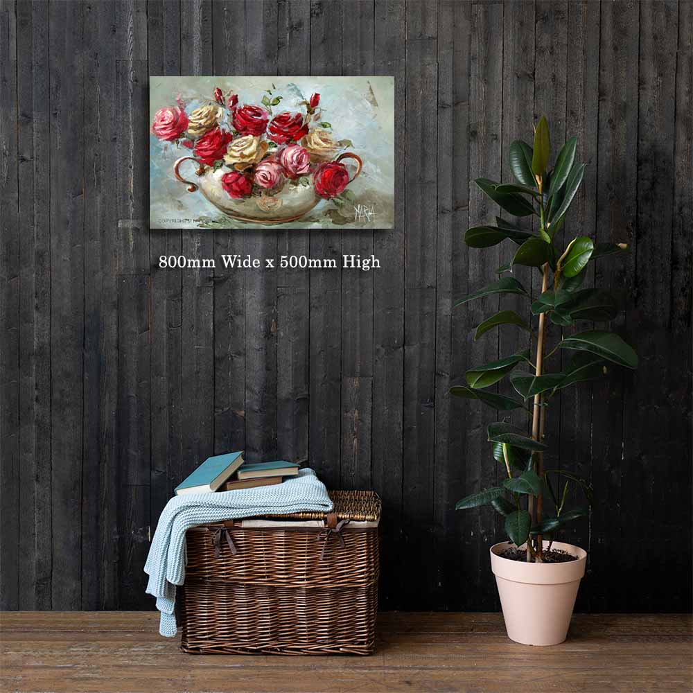 Tafel ruiker | Canvas Prints