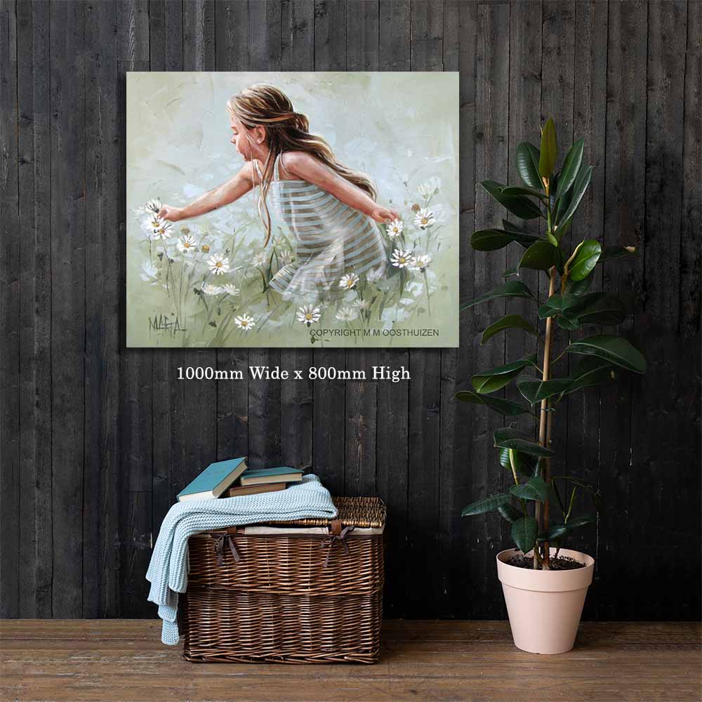 Daisy's pluk | Canvas Prints