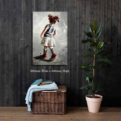 Polkadot and stripes | Canvas Prints