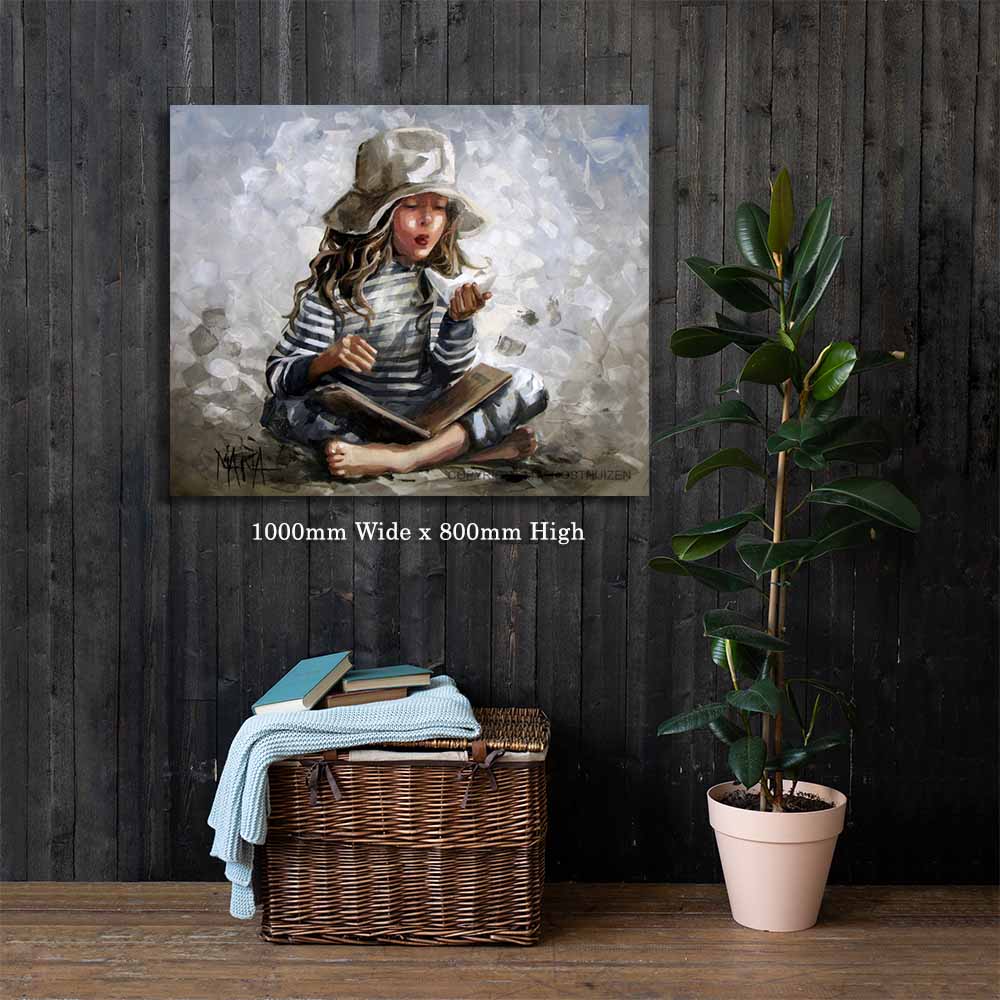 Blow on the ladybird | Canvas Prints