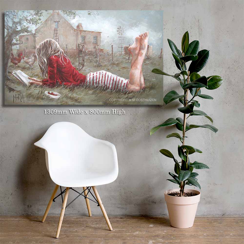 Ontspan op die plaas  | Canvas Prints