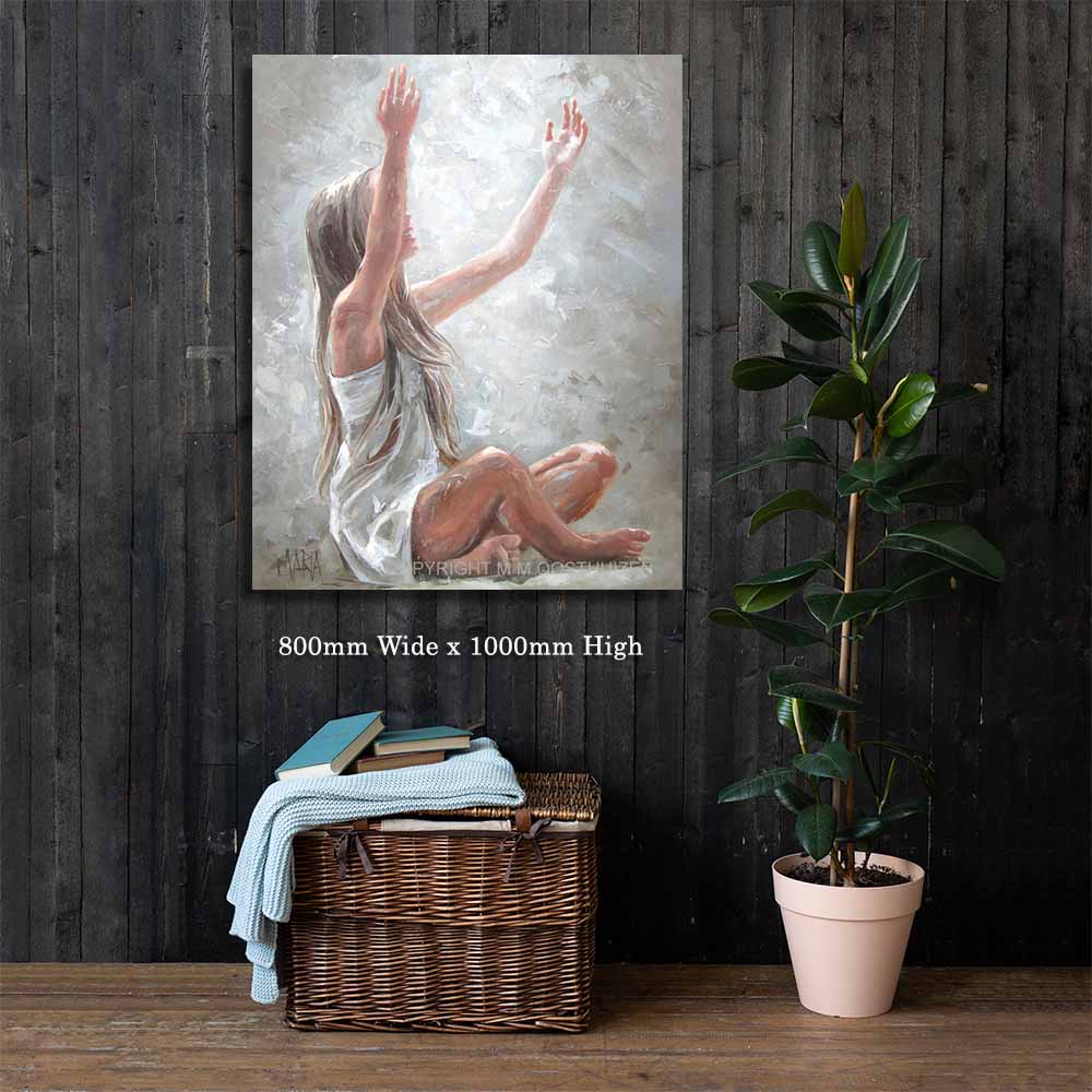 He Fills me | Canvas Prints