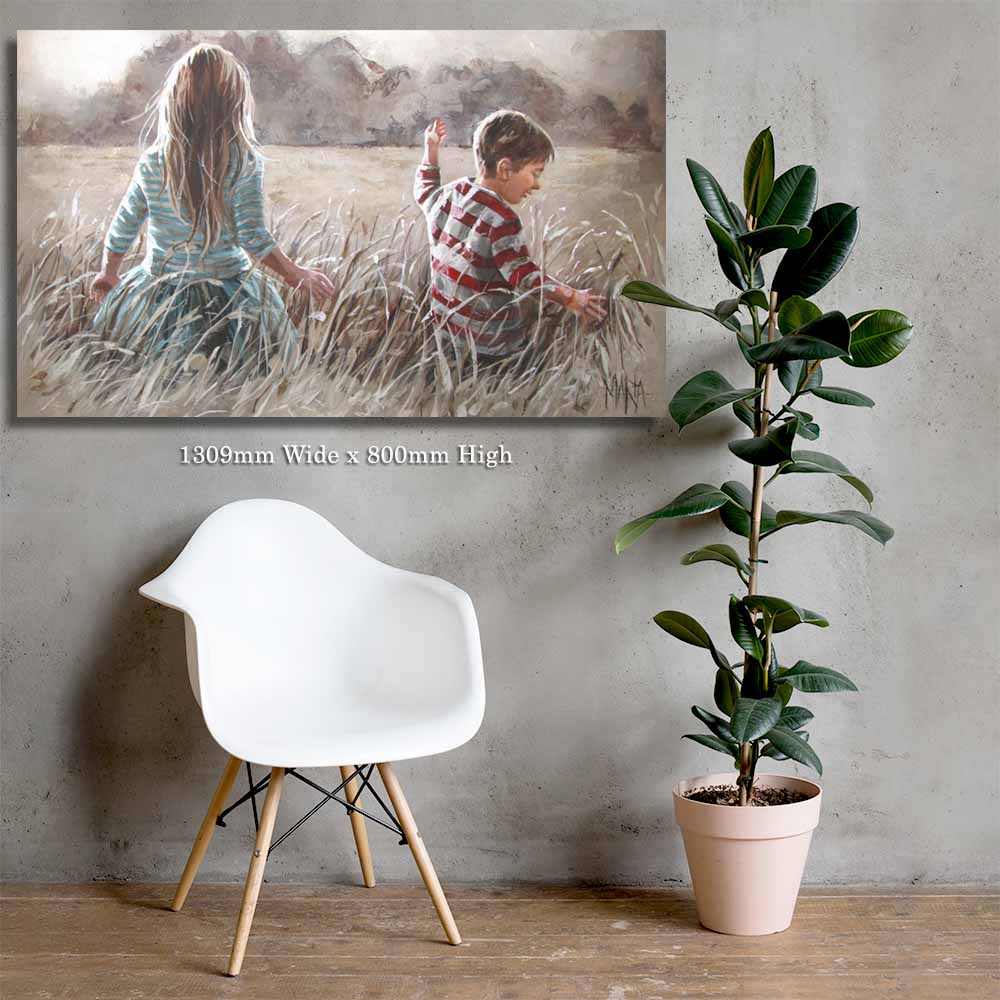 Joy in the field | Canvas Prints