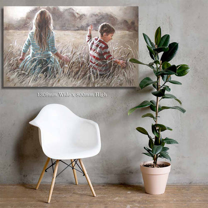 Joy in the field | Canvas Prints