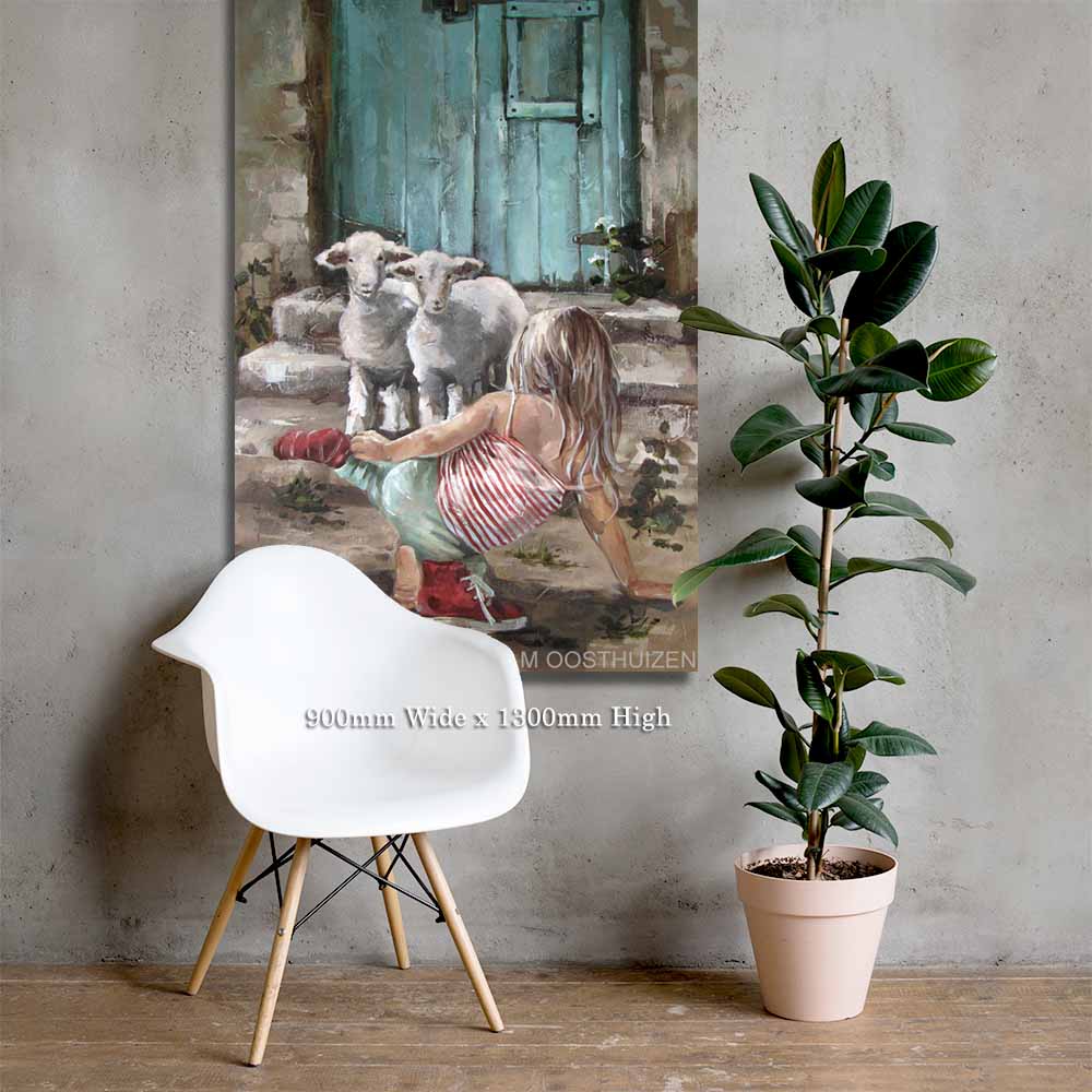 Little Lambs | Canvas Prints