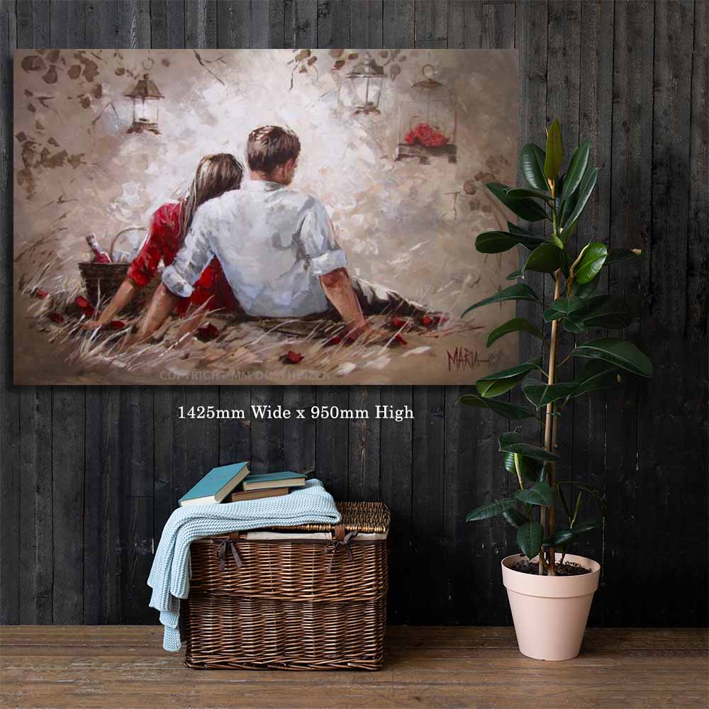 A Lover's Picnic | Canvas Prints