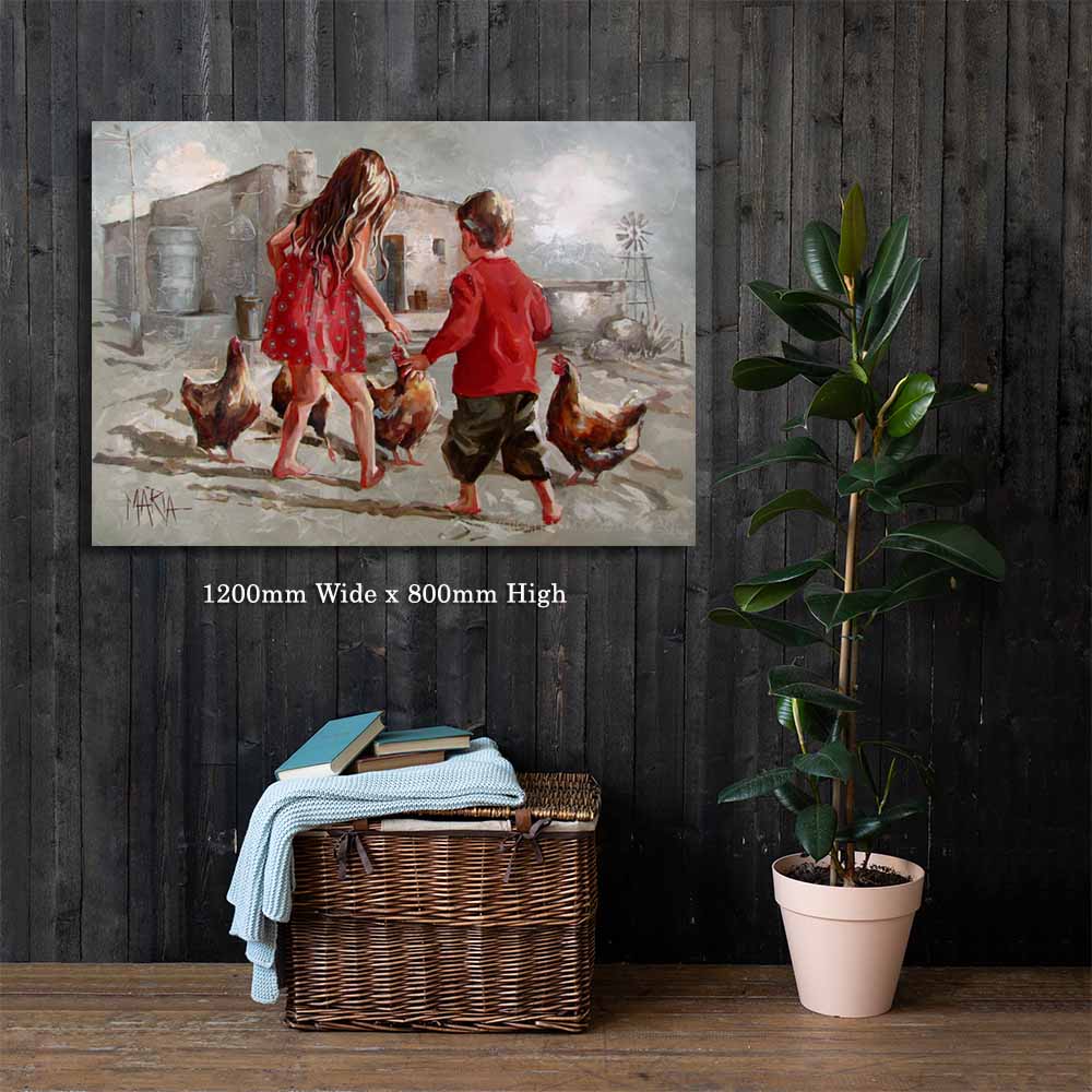 Chicken Dance | Canvas Prints