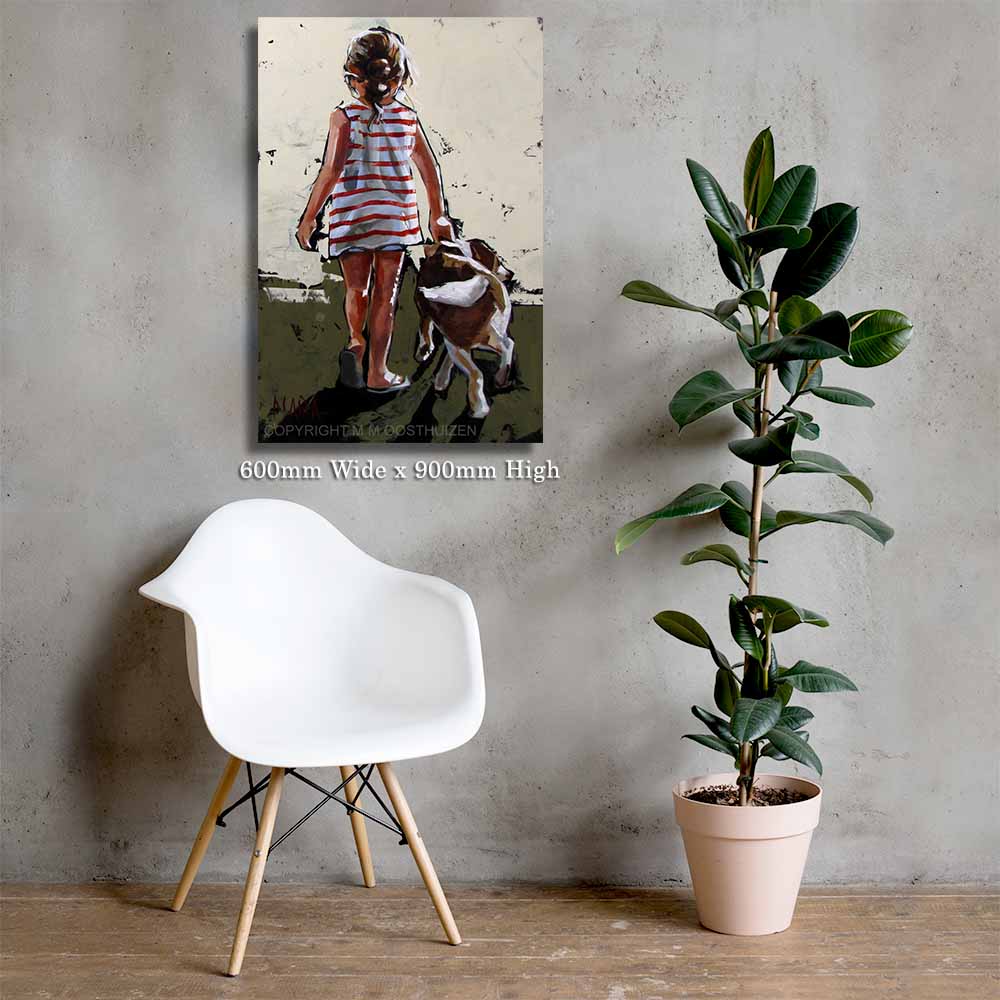 Let's Take a Walk | Canvas Prints