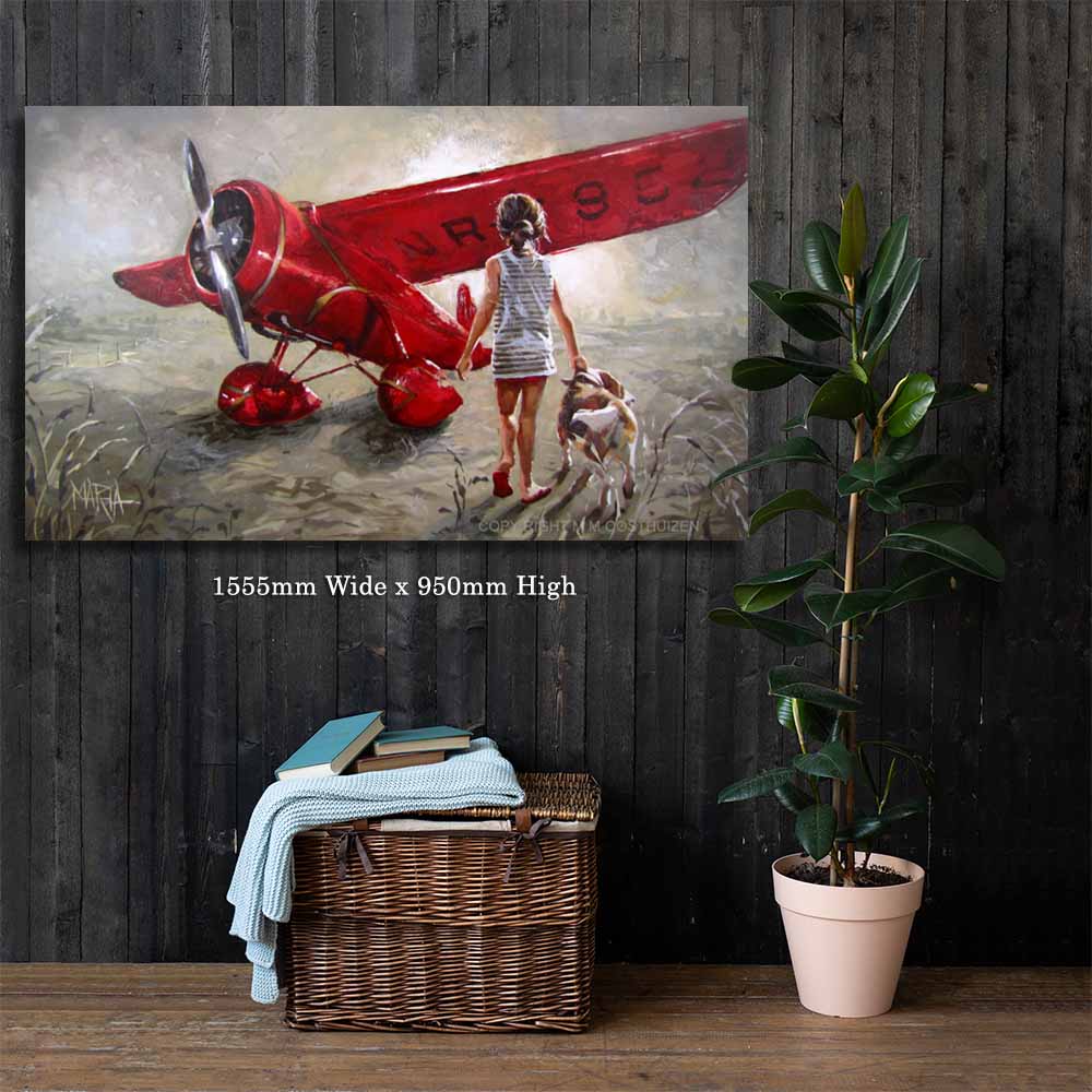 Red Thunder | Canvas Prints