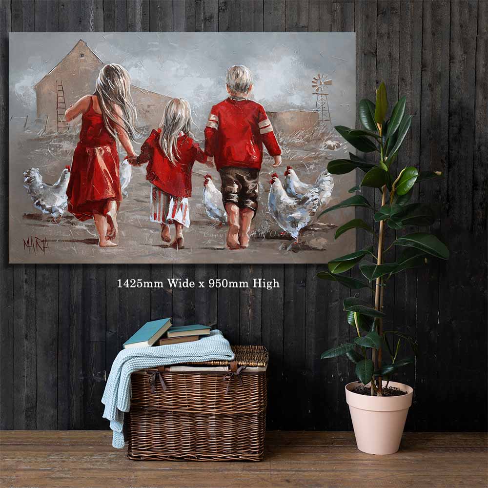 Barefoot | Canvas Prints