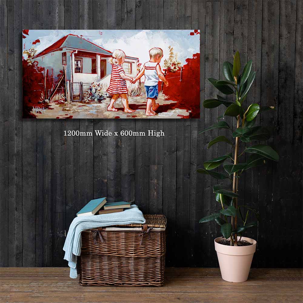 Boet en Saartjie | Canvas Prints