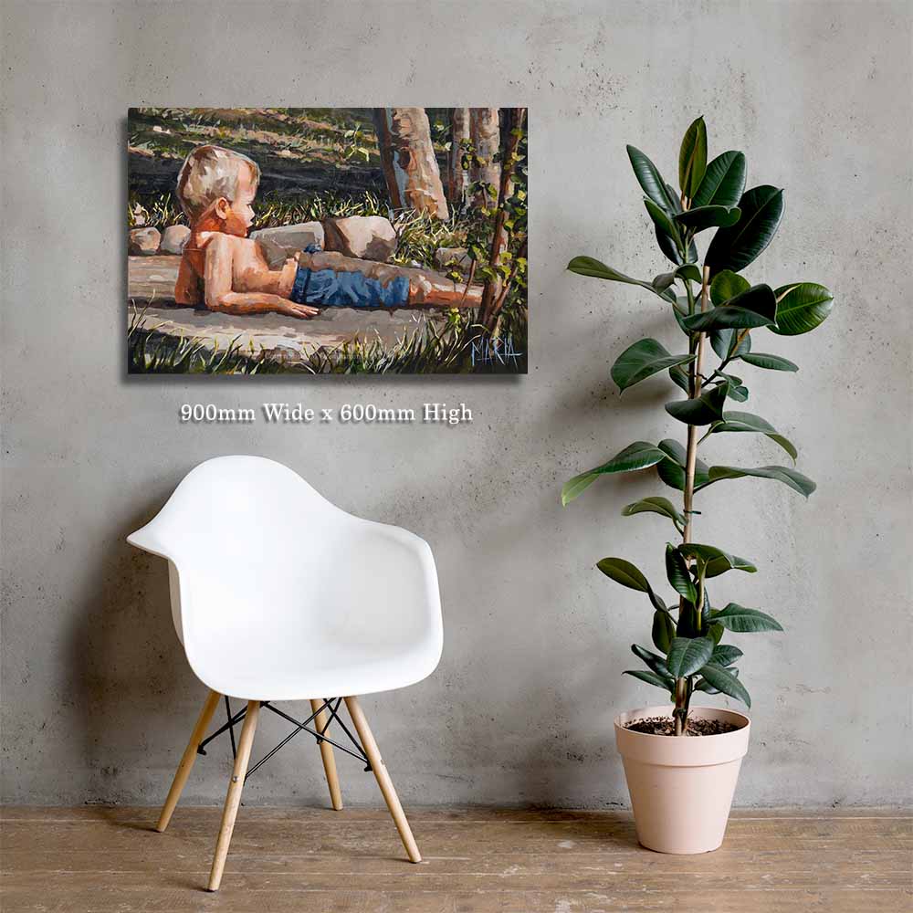 Mud bath | Canvas Prints