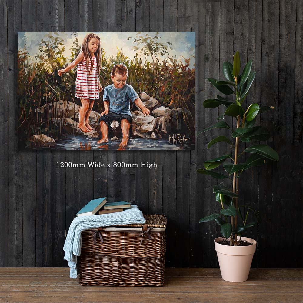 Kyk daar | Canvas Prints