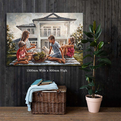 Our Home My Heart | Canvas Prints