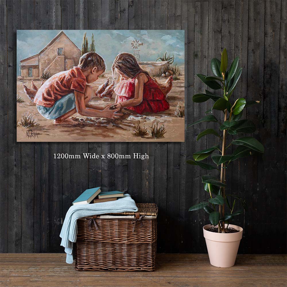 Plaas Kinders | Canvas Prints