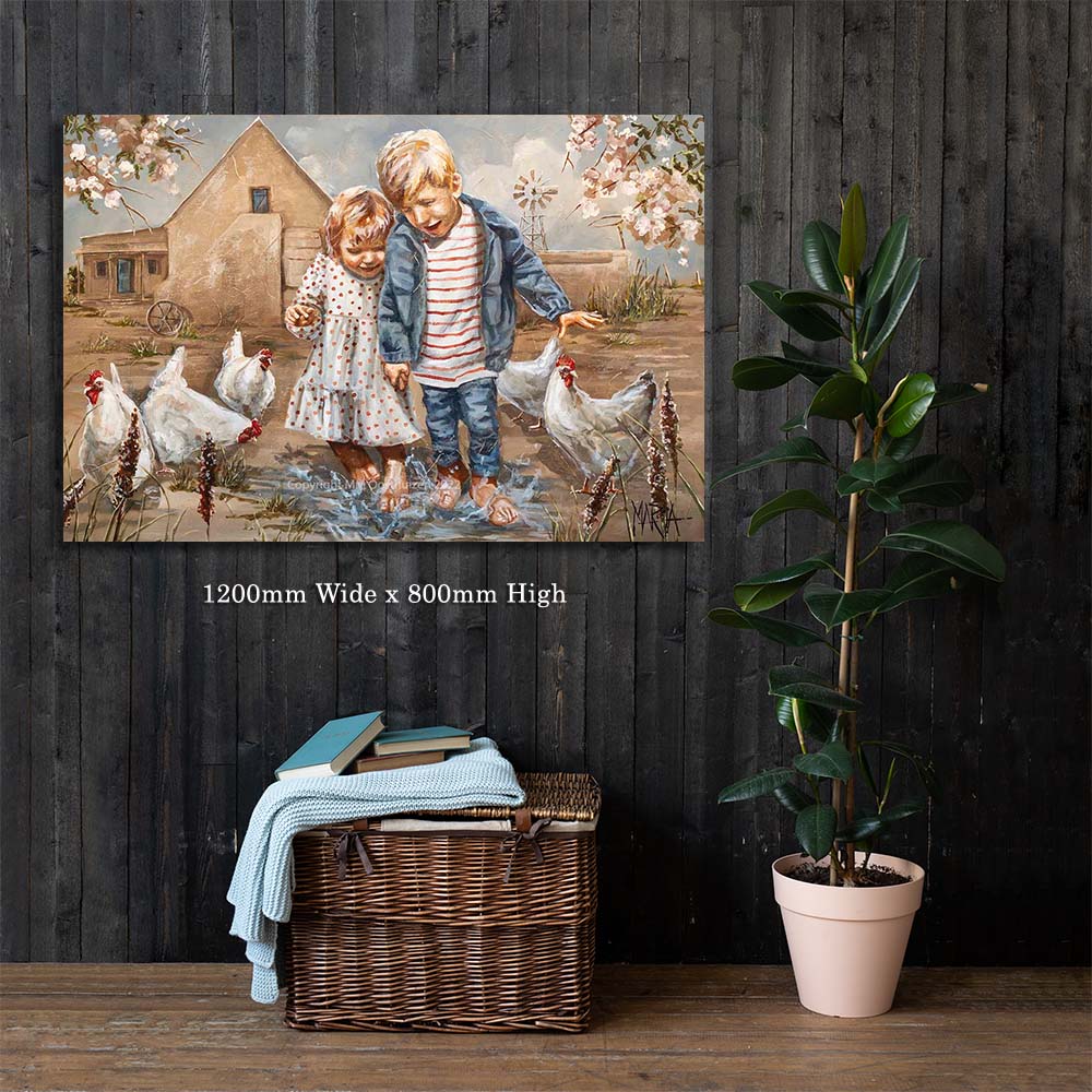 He healed my heart | Canvas Prints