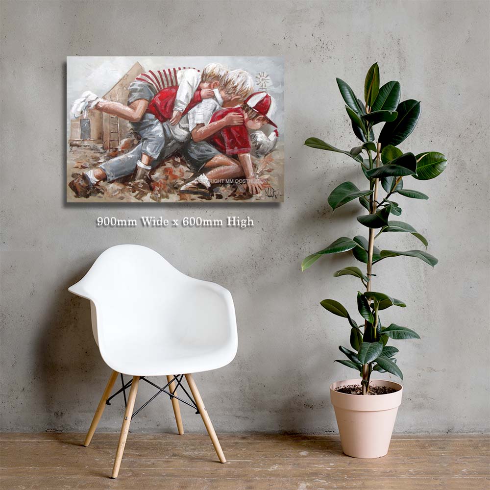 Boys will be boys | Canvas Prints