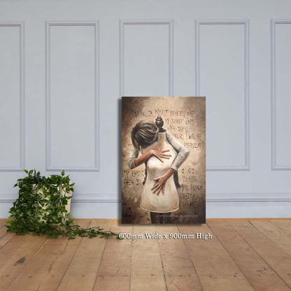 Touched by love  | Canvas Prints