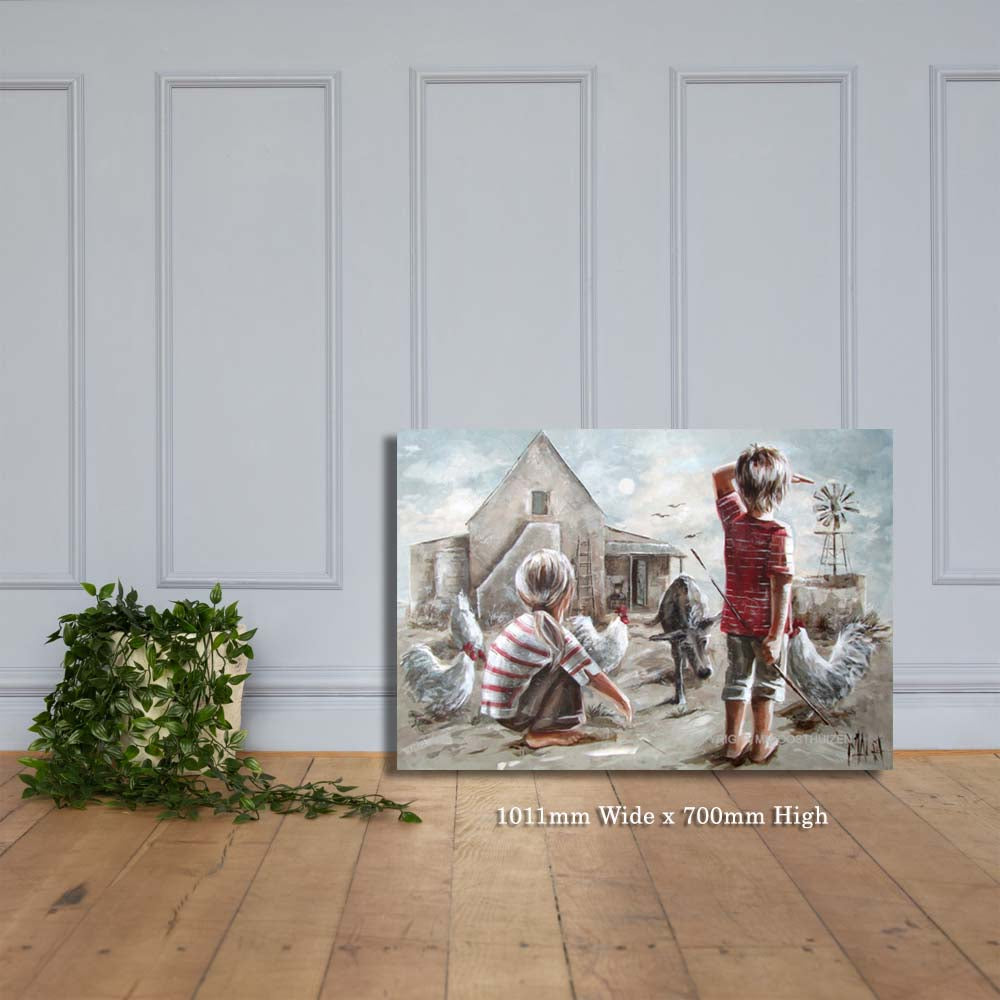 Op 'n dag | Canvas Prints