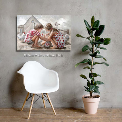 Sak pitte  | Canvas Prints