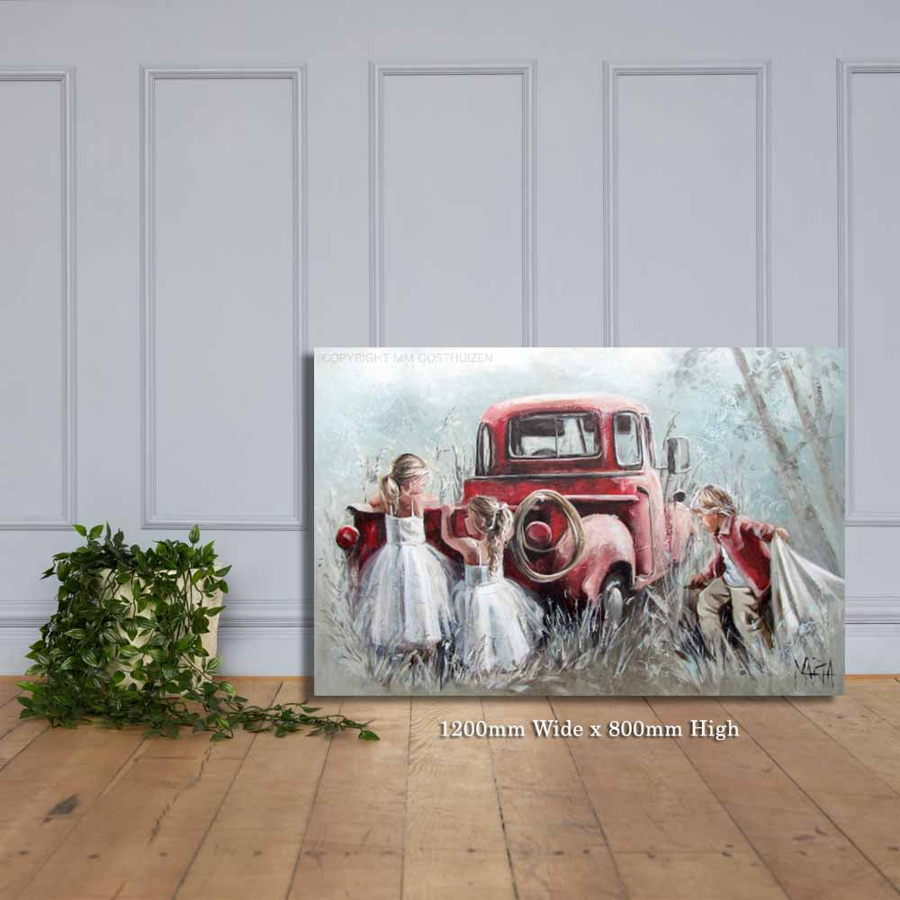 Speel om die trok | Canvas Prints