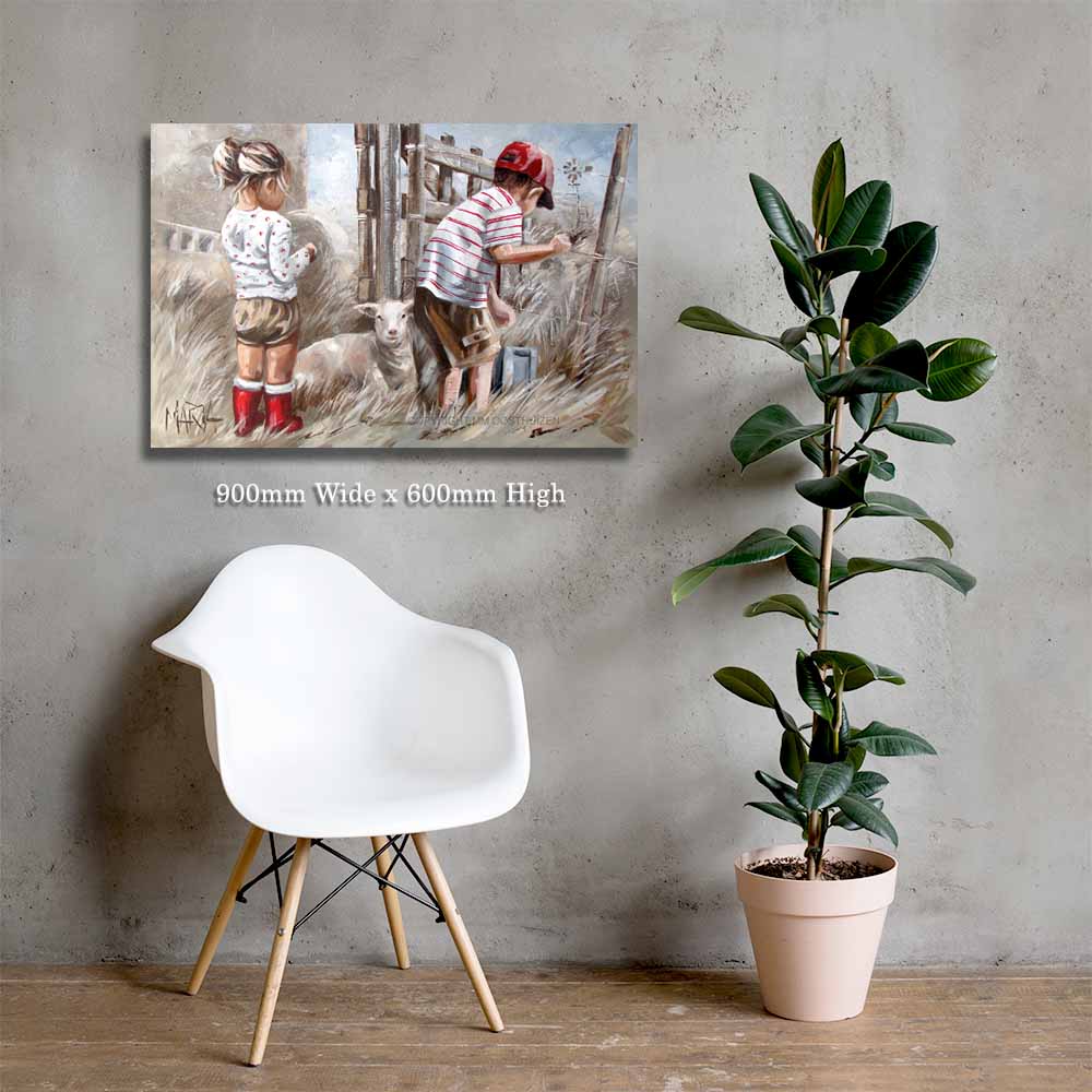 Klaar gewerk | Canvas Prints