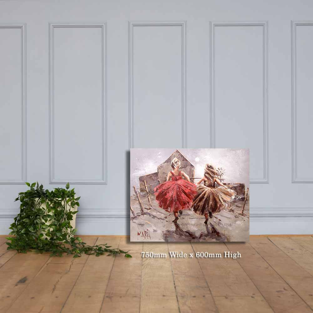 Tutus op die plaas | Canvas Prints