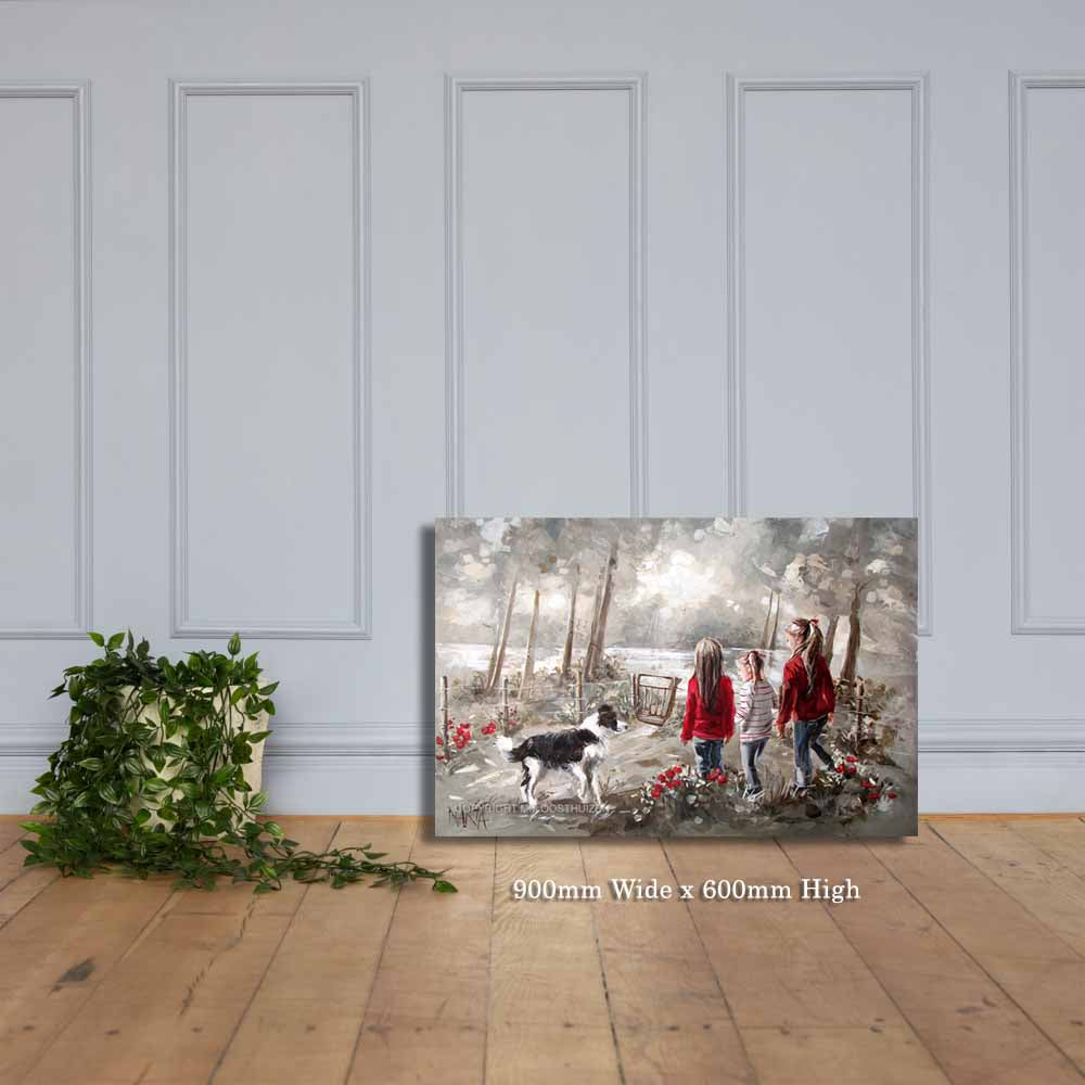 Moet die hond dan saam? | Canvas Prints