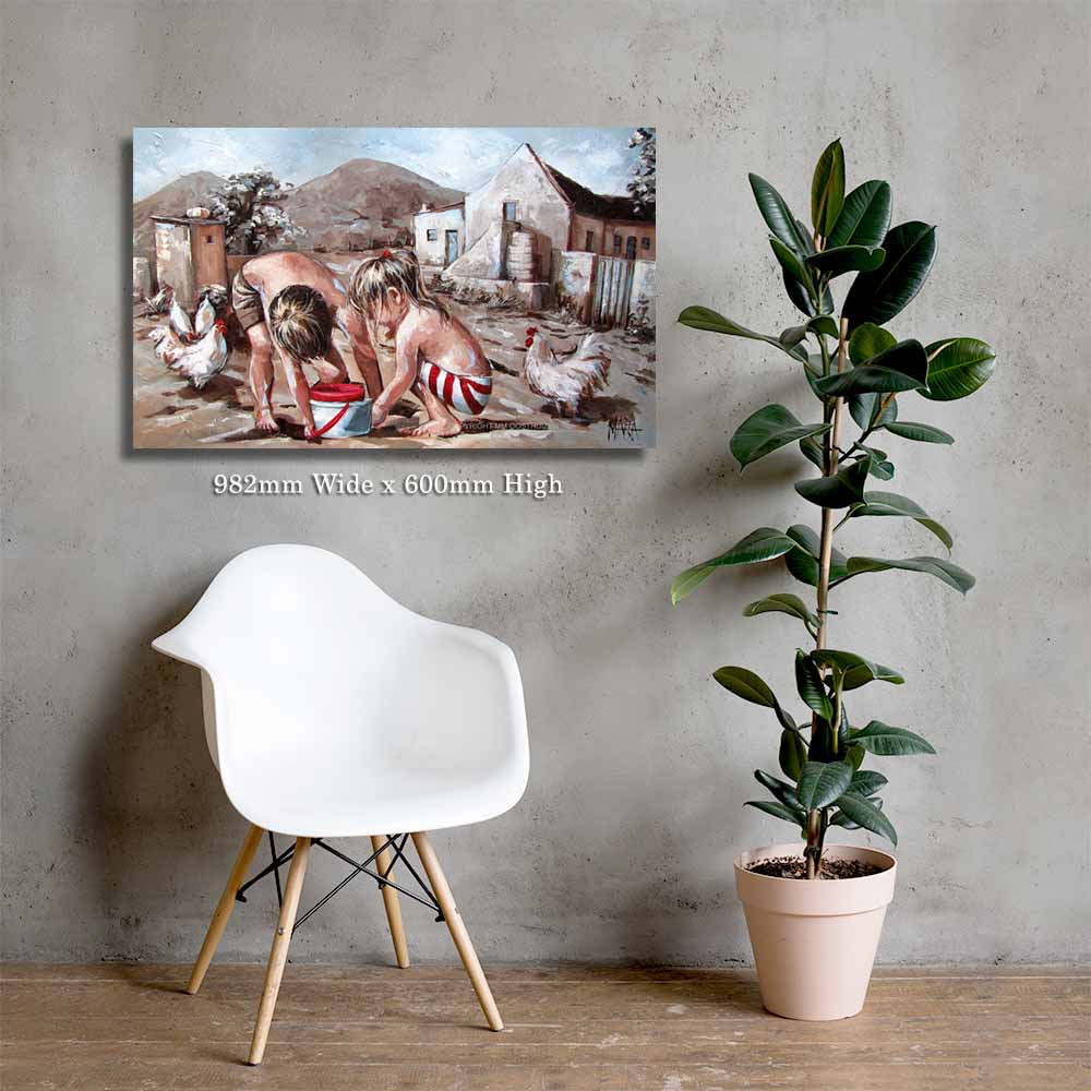 Ouma Mostert se huis | Canvas Prints