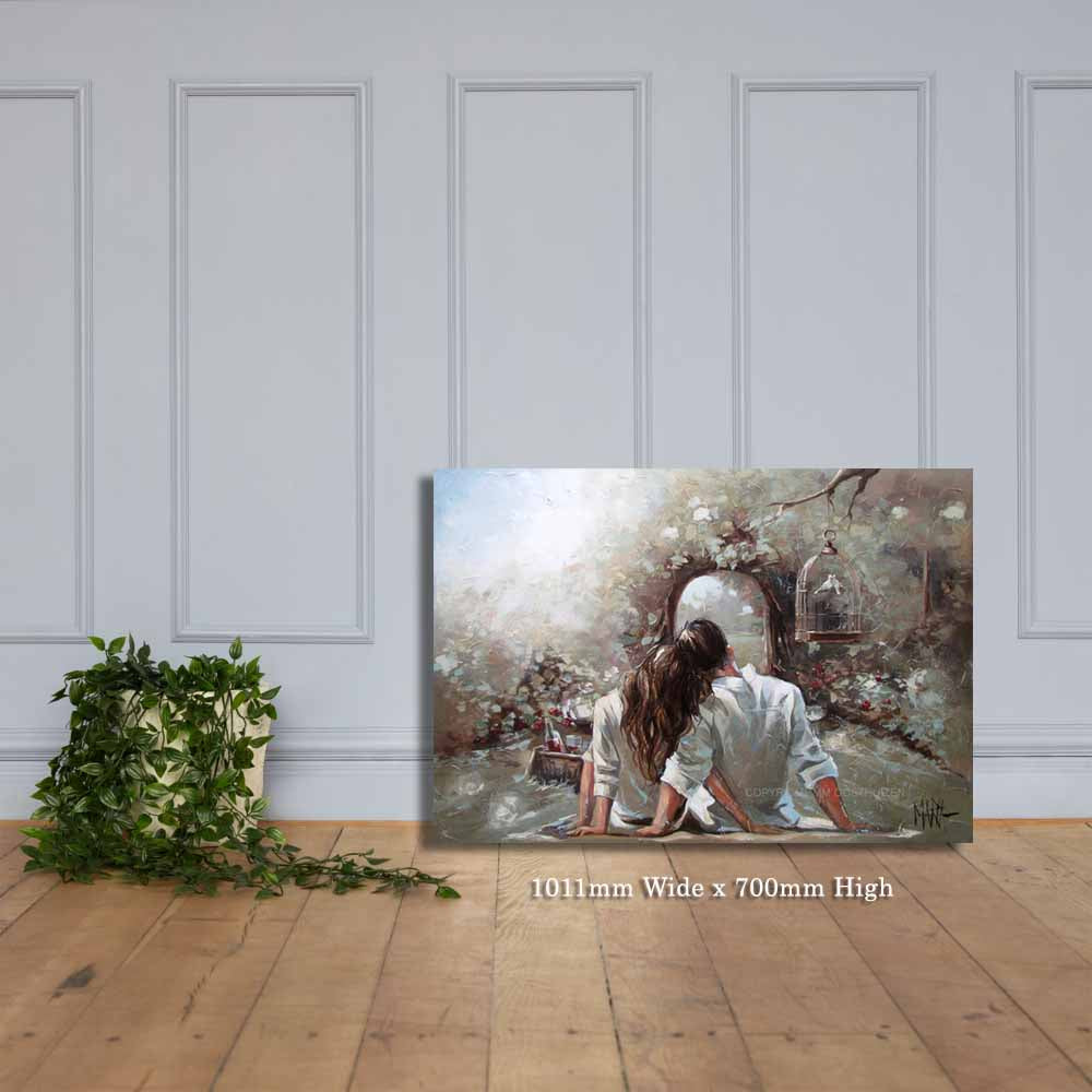 Love picnic | Canvas Prints