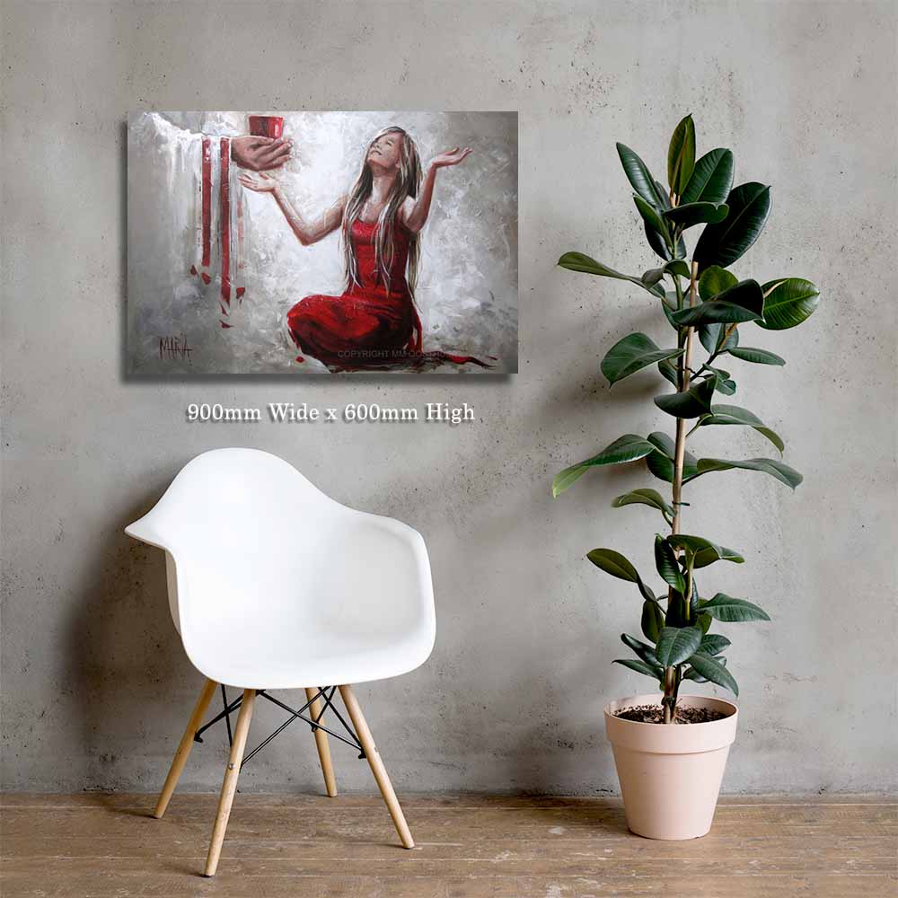 Let my life song sing Hallelujah | Canvas Prints